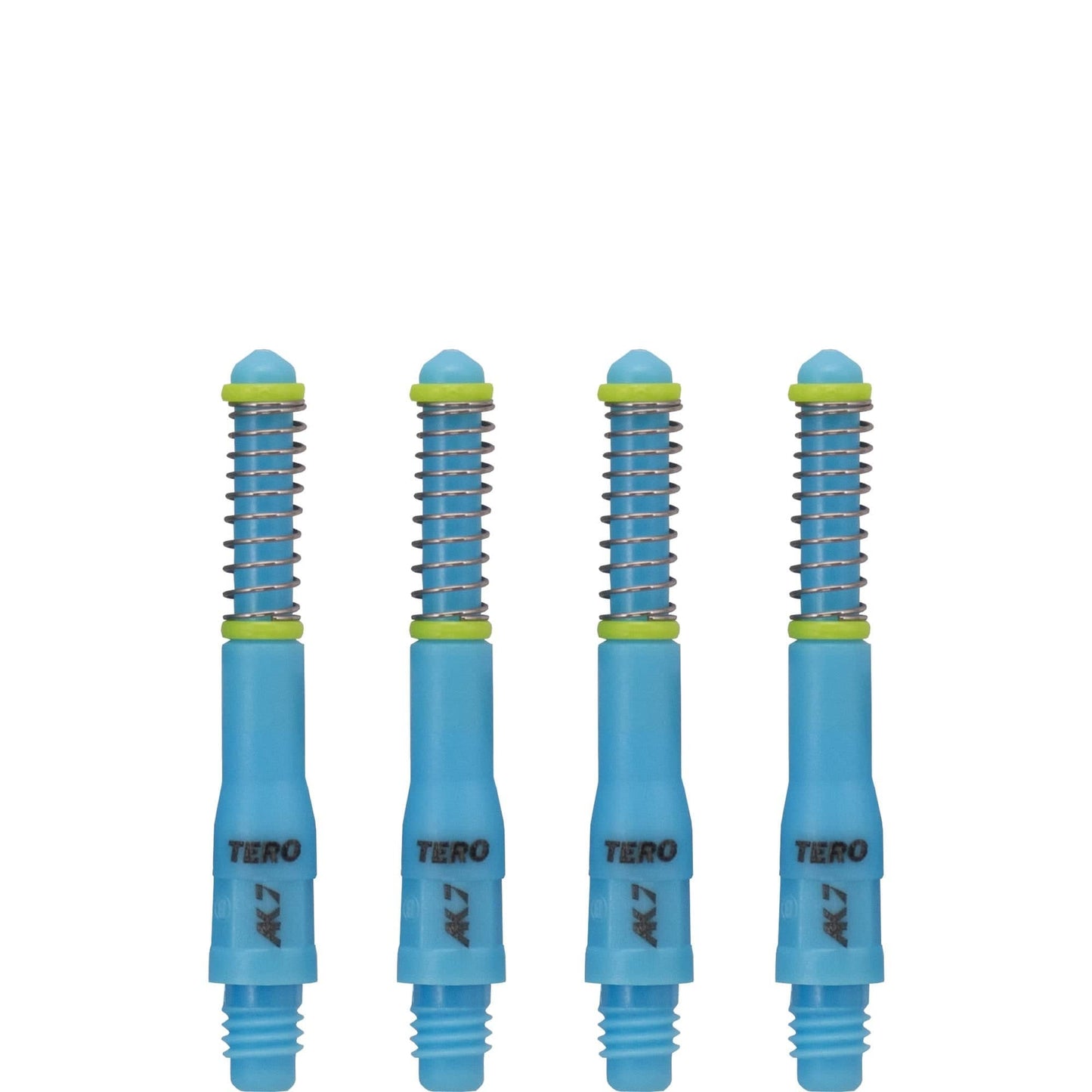 *Cuesoul - Dart Shafts - Tero Flight System - AK7 - Standard - Set of 4 - Blue