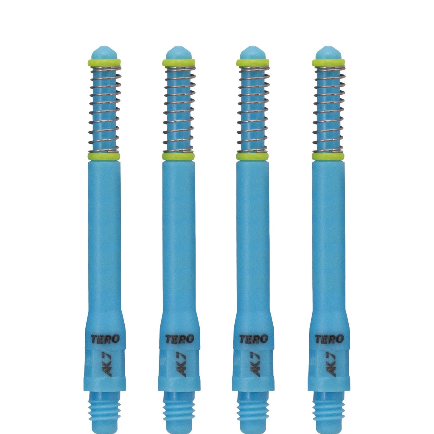 *Cuesoul - Dart Shafts - Tero Flight System - AK7 - Standard - Set of 4 - Blue