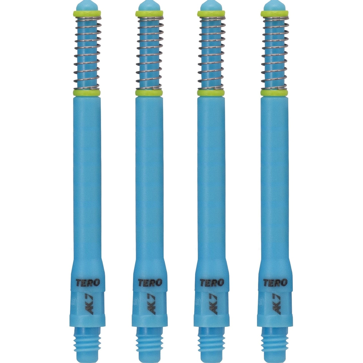 *Cuesoul - Dart Shafts - Tero Flight System - AK7 - Standard - Set of 4 - Blue