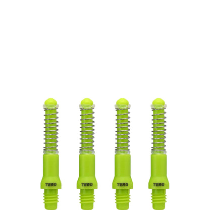 Cuesoul - Dart Shafts - Tero Flight System - AK7 - Standard - Set of 4 - Green