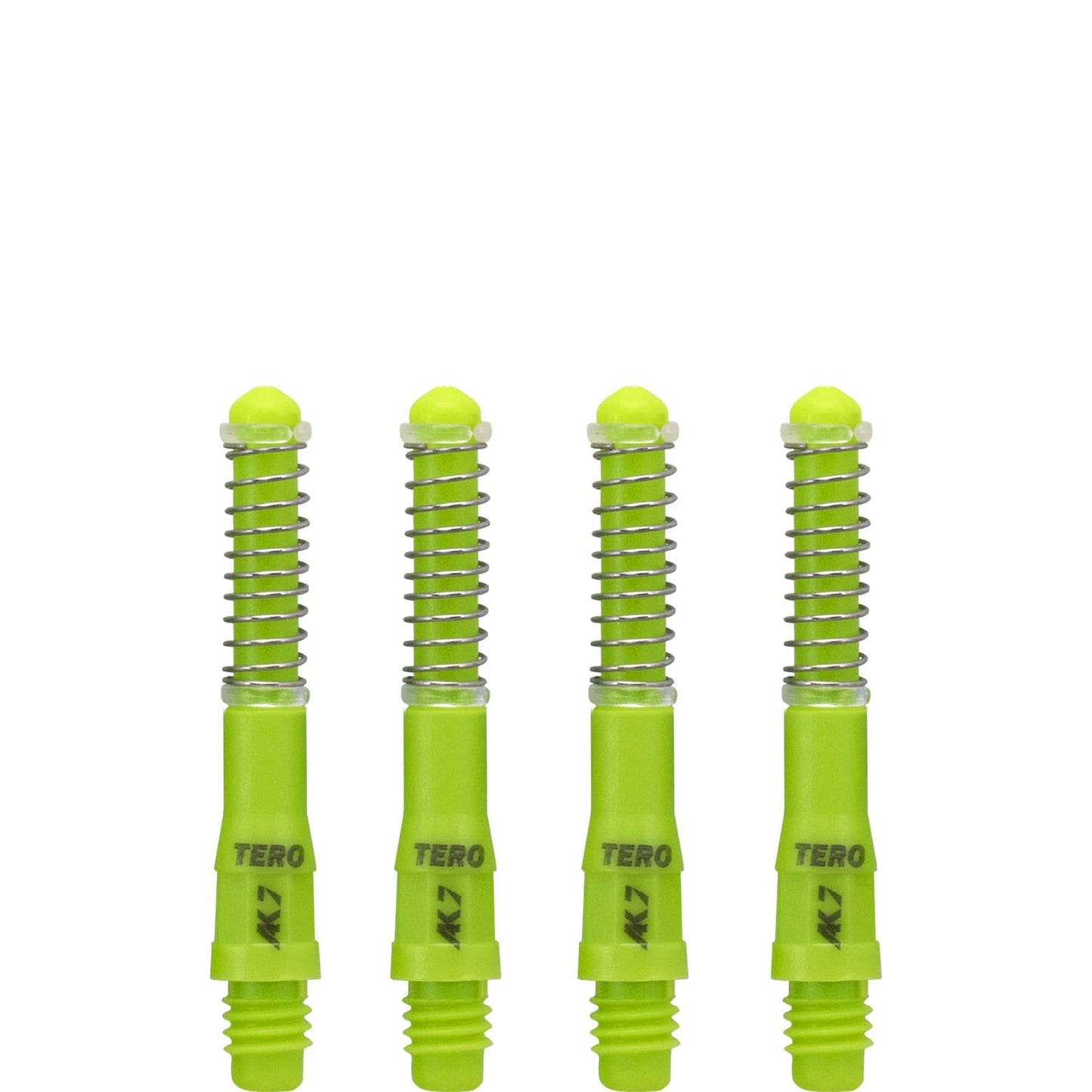 Cuesoul - Dart Shafts - Tero Flight System - AK7 - Standard - Set of 4 - Green