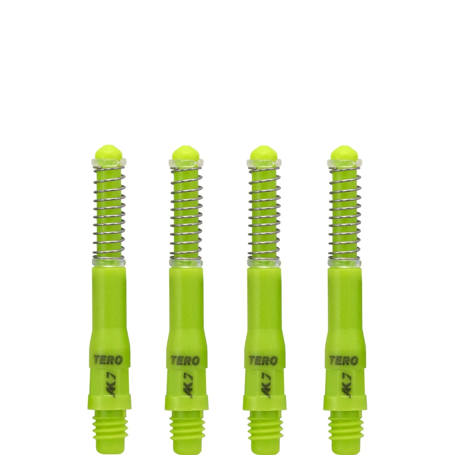 Cuesoul - Dart Shafts - Tero Flight System - AK7 - Standard - Set of 4 - Green