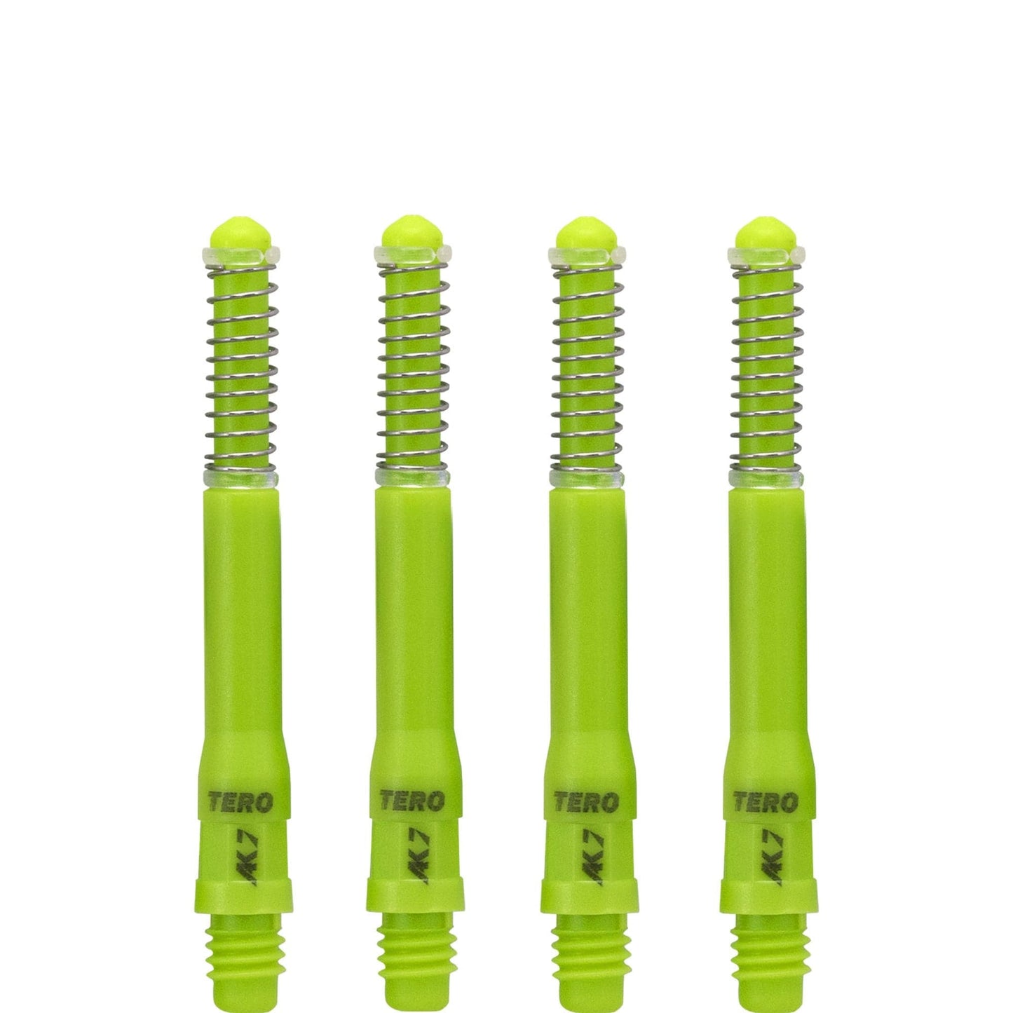 Cuesoul - Dart Shafts - Tero Flight System - AK7 - Standard - Set of 4 - Green