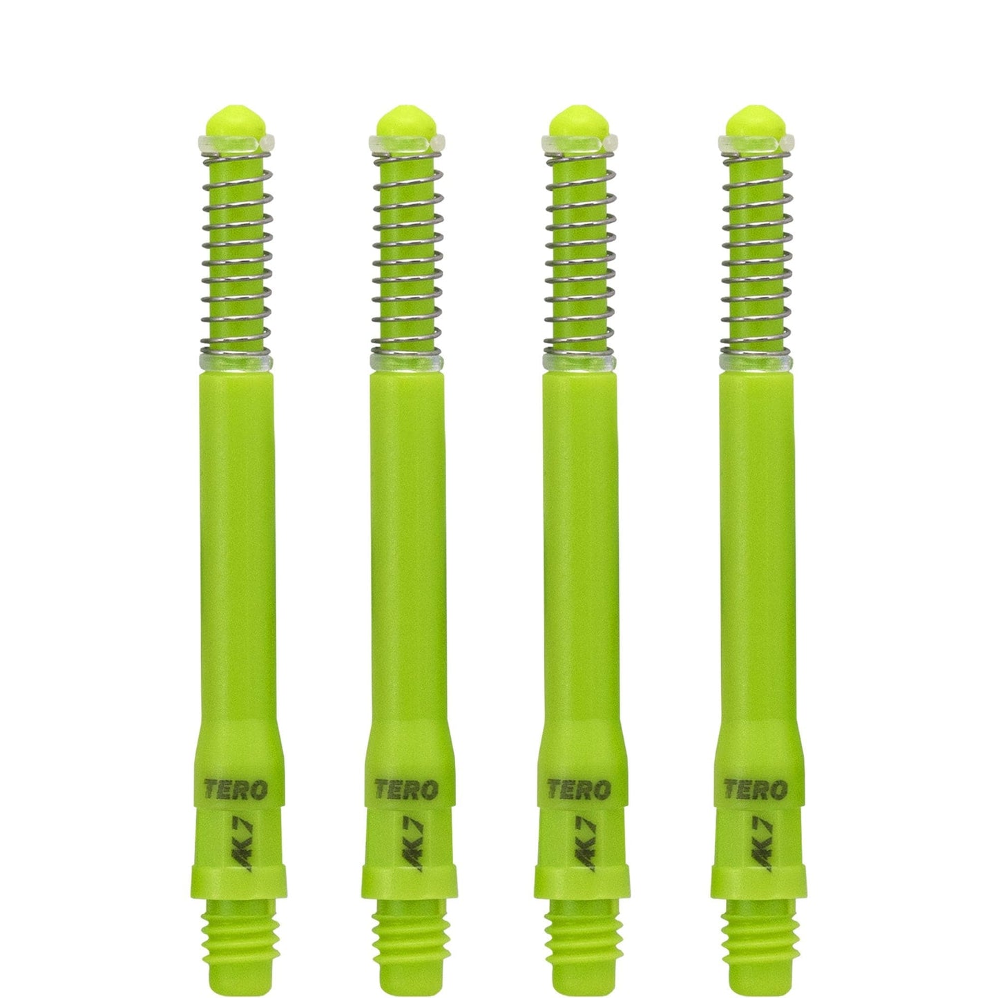 Cuesoul - Dart Shafts - Tero Flight System - AK7 - Standard - Set of 4 - Green