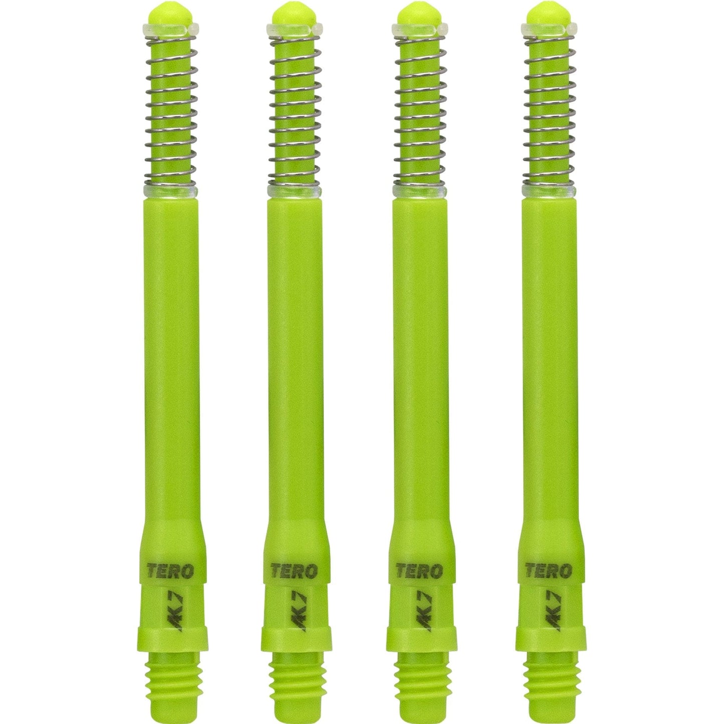 Cuesoul - Dart Shafts - Tero Flight System - AK7 - Standard - Set of 4 - Green