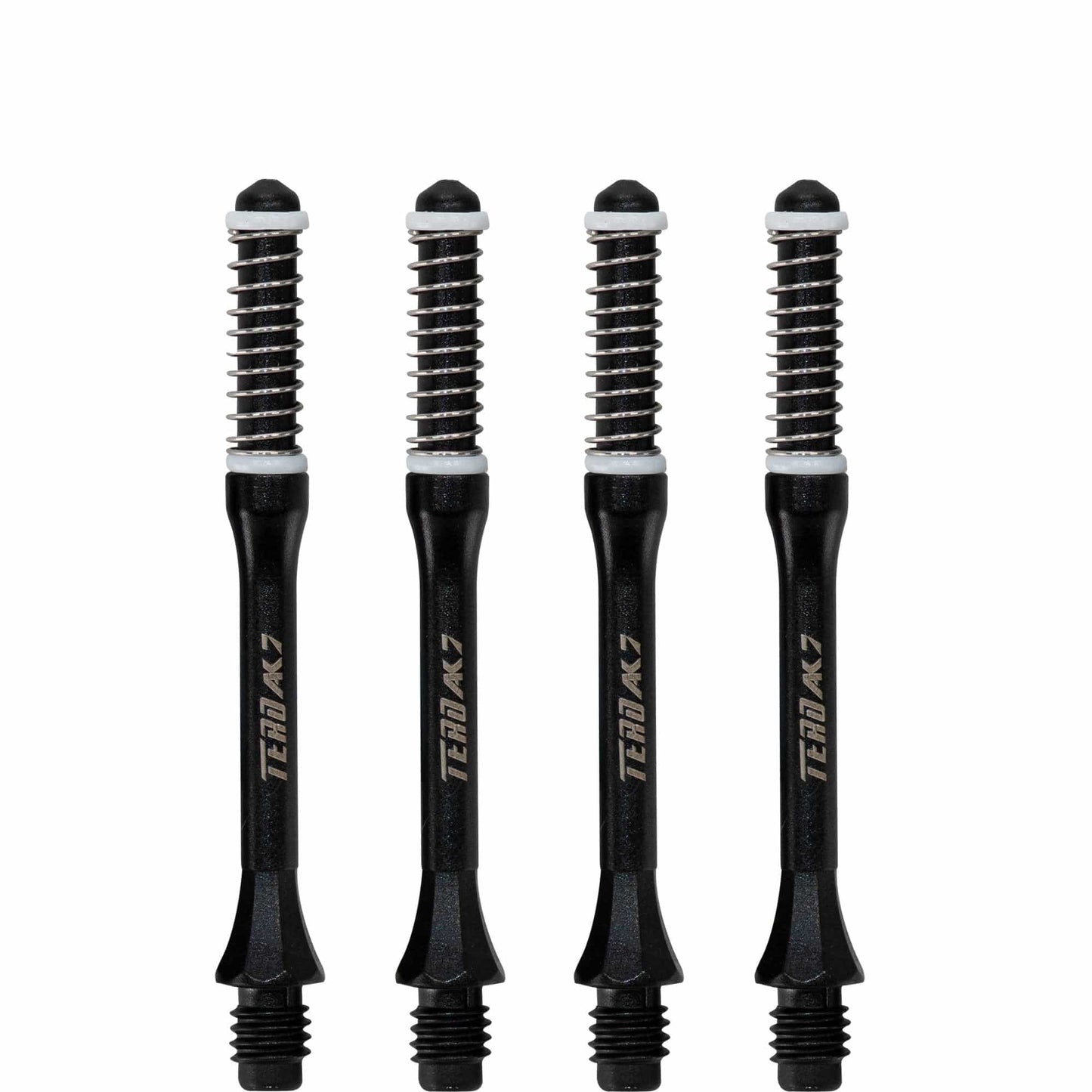 Cuesoul - Dart Shafts - Tero Flight System - AK7 - Slim - Set of 4 - Black