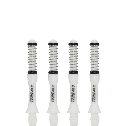 Cuesoul - Dart Shafts - Tero Flight System - AK7 - Slim - Set of 4 - White