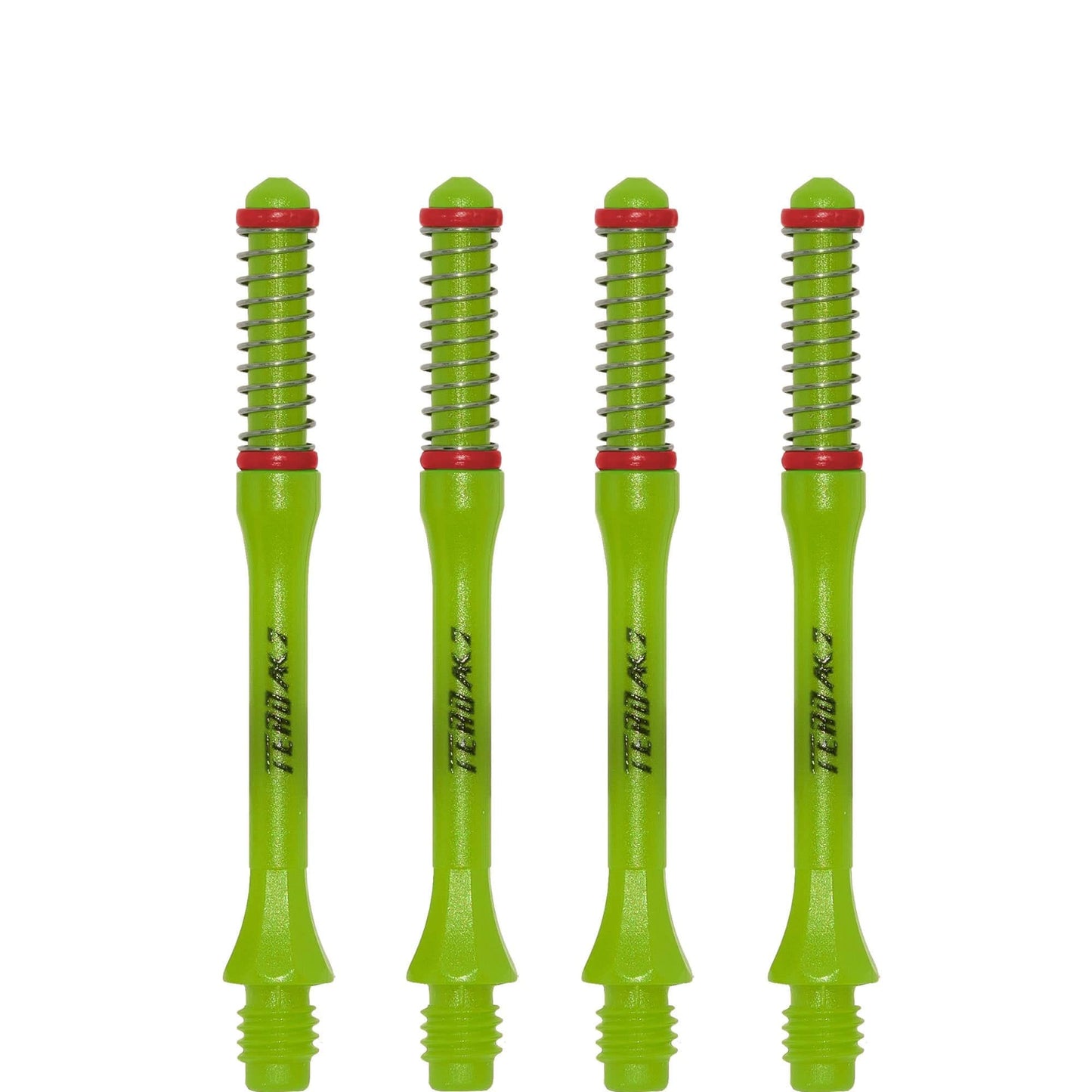 Cuesoul - Dart Shafts - Tero Flight System - AK7 - Slim - Set of 4 - Green