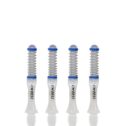 Cuesoul - Dart Shafts - Tero Flight System - AK7 - Slim - Set of 4 - Ice Clear
