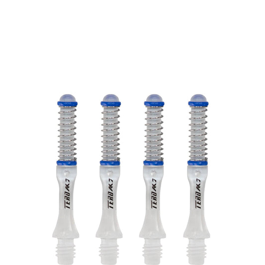 Cuesoul - Dart Shafts - Tero Flight System - AK7 - Slim - Set of 4 - Ice Clear