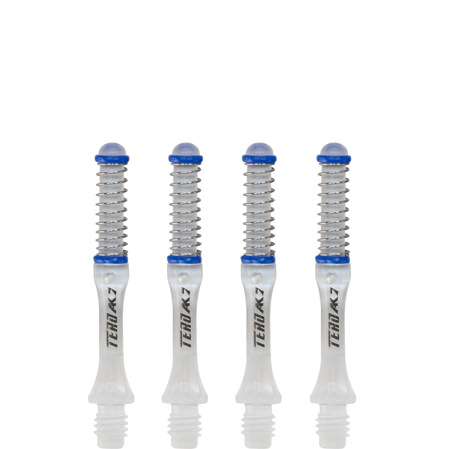Cuesoul - Dart Shafts - Tero Flight System - AK7 - Slim - Set of 4 - Ice Clear