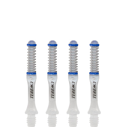 Cuesoul - Dart Shafts - Tero Flight System - AK7 - Slim - Set of 4 - Ice Clear