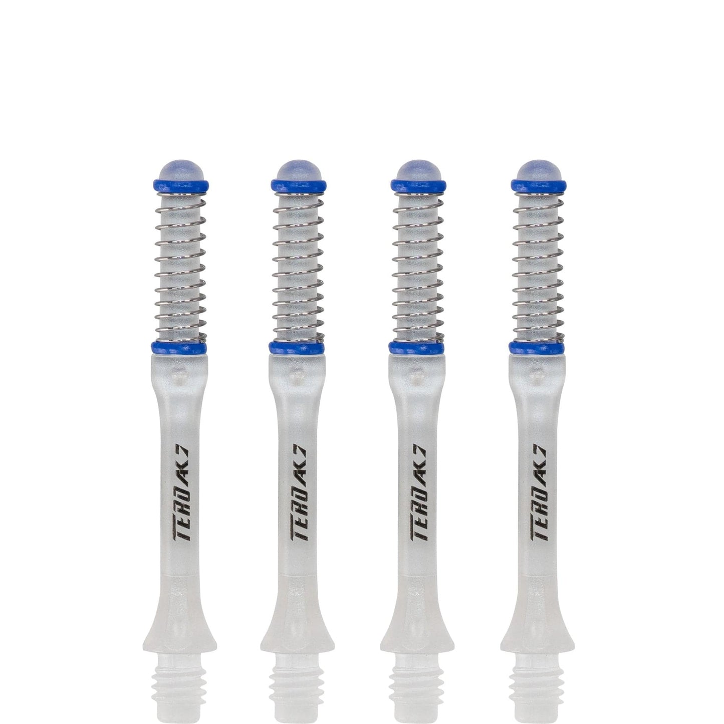 Cuesoul - Dart Shafts - Tero Flight System - AK7 - Slim - Set of 4 - Ice Clear