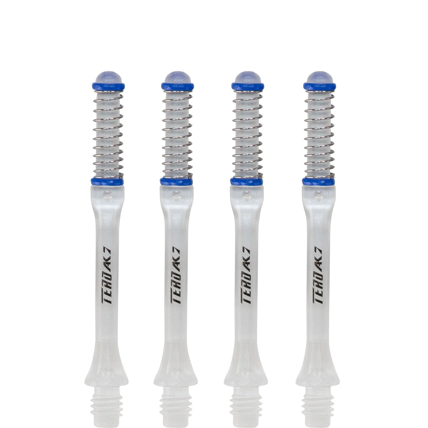 Cuesoul - Dart Shafts - Tero Flight System - AK7 - Slim - Set of 4 - Ice Clear