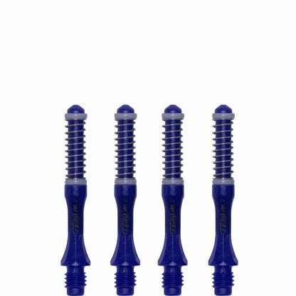 *Cuesoul - Dart Shafts - Tero Flight System - AK7 - Slim - Set of 4 - Navy Blue