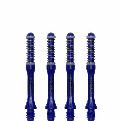 *Cuesoul - Dart Shafts - Tero Flight System - AK7 - Slim - Set of 4 - Navy Blue