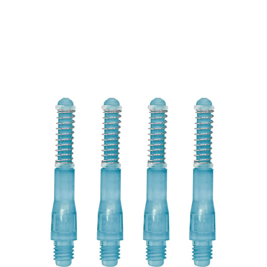 *Cuesoul - Dart Shafts - Tero Flight System - AK7 - Gradient - Standard - Set of 4 - Blue