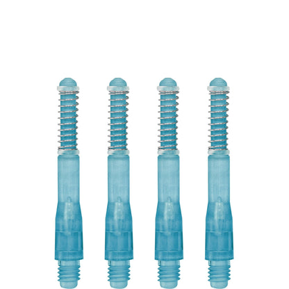 *Cuesoul - Dart Shafts - Tero Flight System - AK7 - Gradient - Standard - Set of 4 - Blue