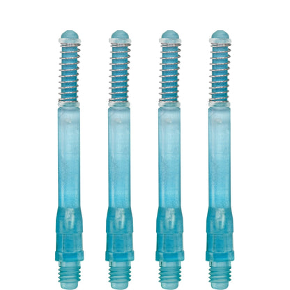 *Cuesoul - Dart Shafts - Tero Flight System - AK7 - Gradient - Standard - Set of 4 - Blue