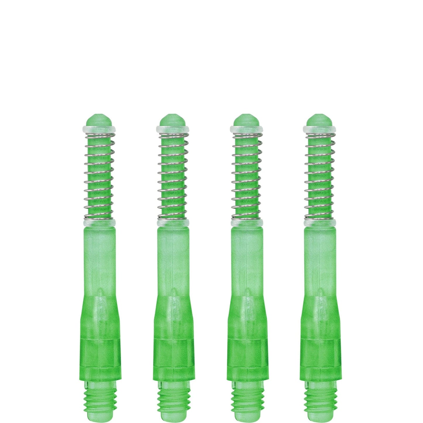 *Cuesoul - Dart Shafts - Tero Flight System - AK7 - Gradient - Standard - Set of 4 - Lime Green