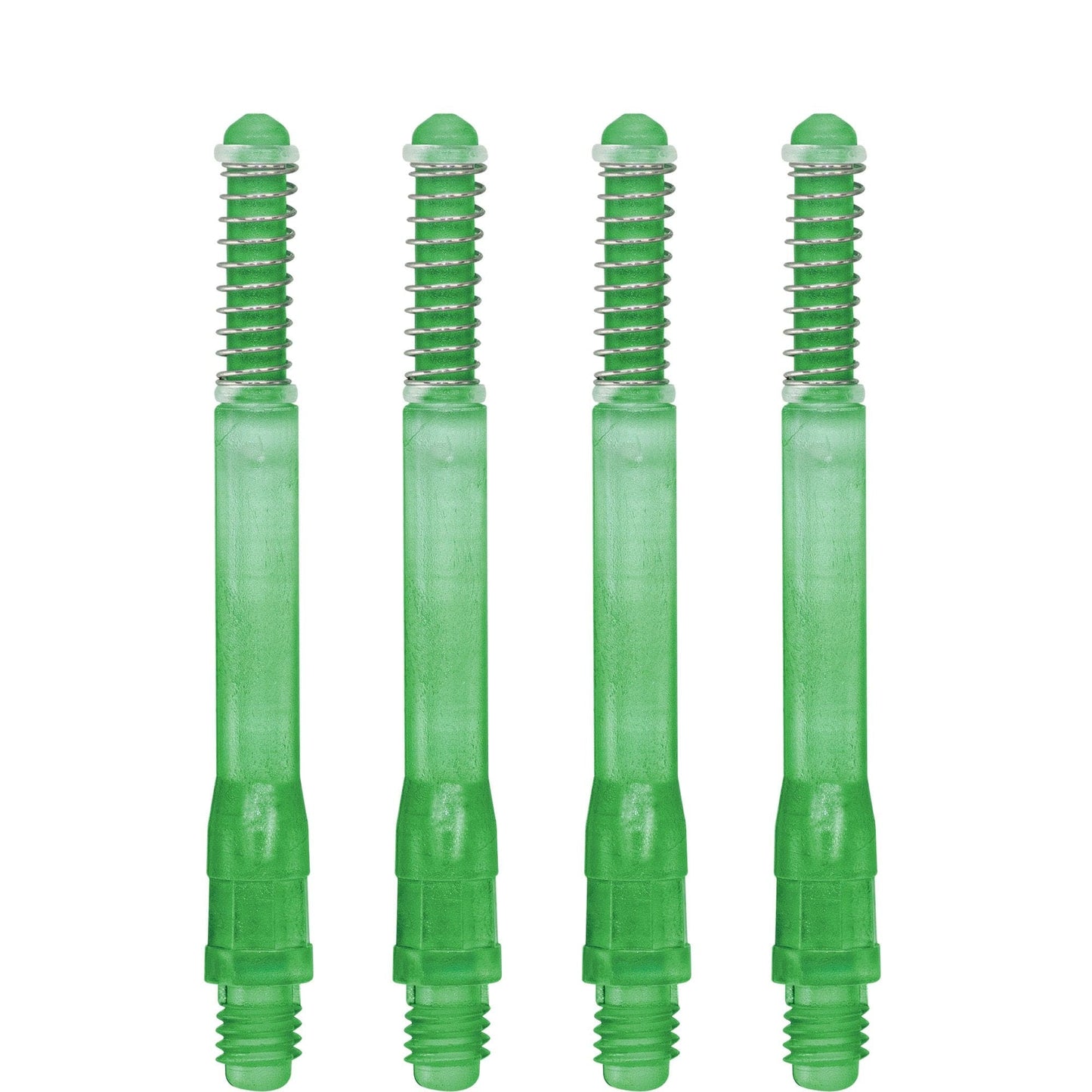 *Cuesoul - Dart Shafts - Tero Flight System - AK7 - Gradient - Standard - Set of 4 - Lime Green