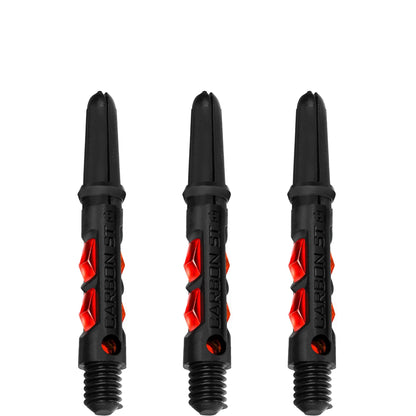 Harrows Carbon ST Shafts - Dart Stems - Black & Red