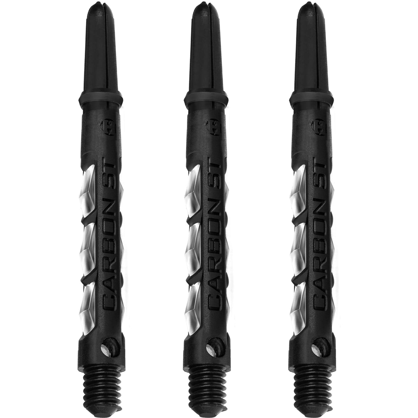 Harrows Carbon ST Shafts - Dart Stems - Black & Clear