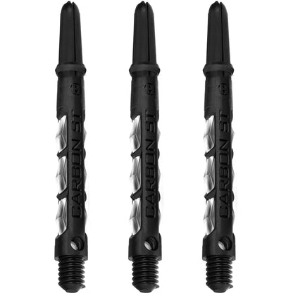 Harrows Carbon ST Shafts - Dart Stems - Black & Clear