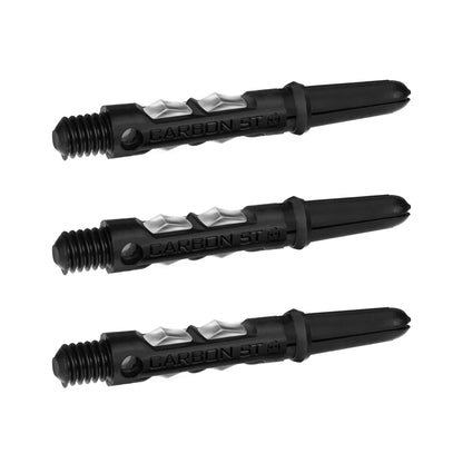 Harrows Carbon ST Shafts - Dart Stems - Black & Clear