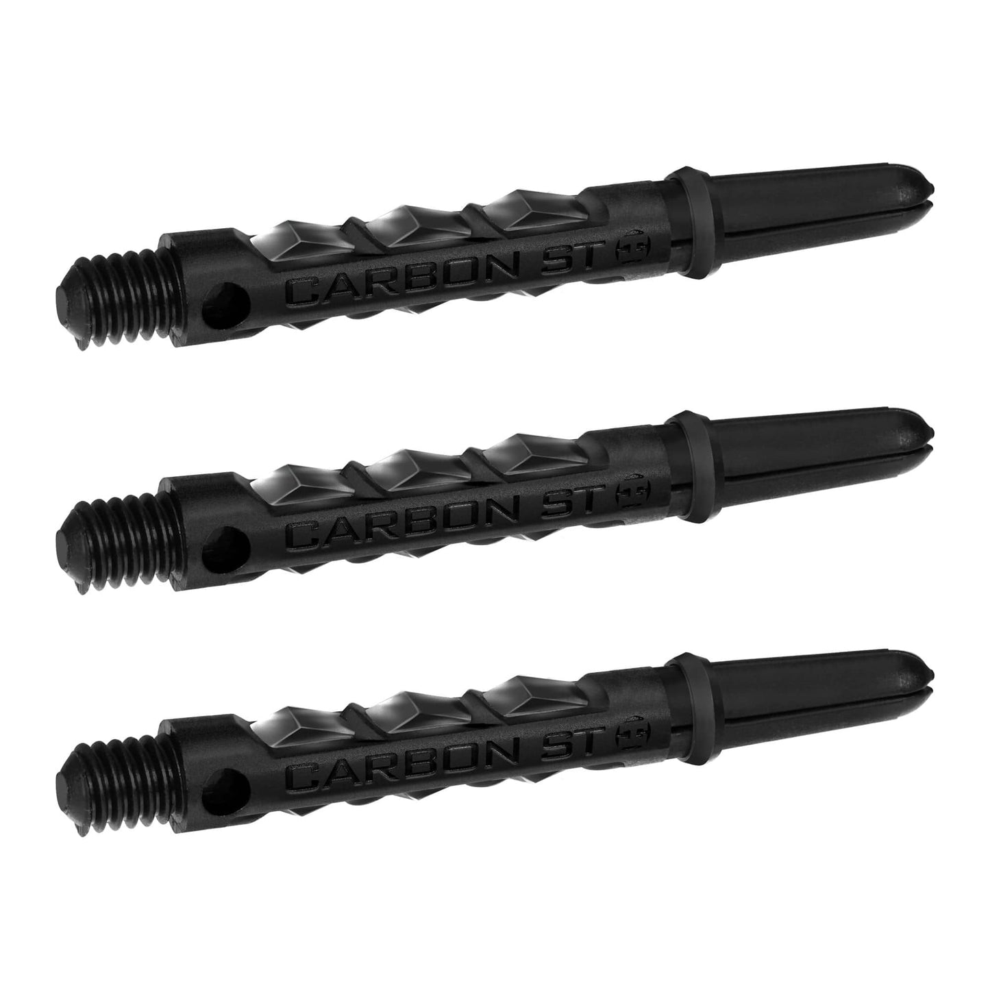 Harrows Carbon ST Shafts - Dart Stems - Black & Smokey