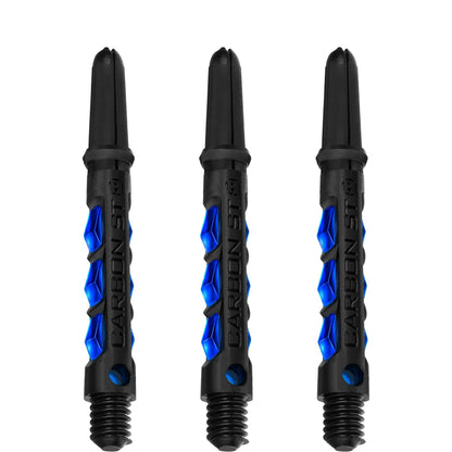 Harrows Carbon ST Shafts - Dart Stems - Black & Blue