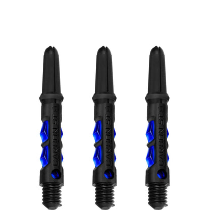 Harrows Carbon ST Shafts - Dart Stems - Black & Blue