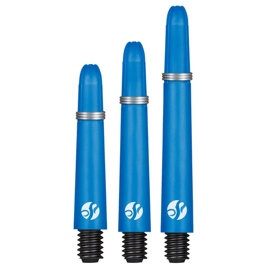 Shot Koi Carbon Dart Shafts - with Springs - Blue