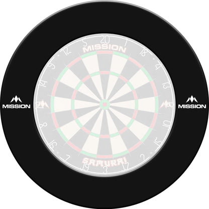 Mission Dartboard Surround - Pro - Heavy Duty - with Logo