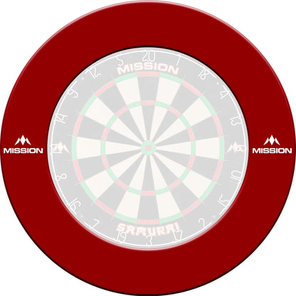 Mission Dartboard Surround - Pro - Heavy Duty - with Logo