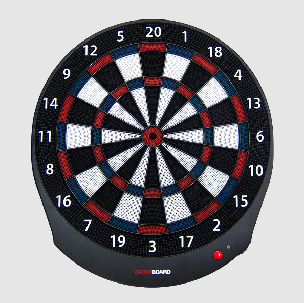 Granboard Dash - Electronic Soft Tip Dartboard - Blue