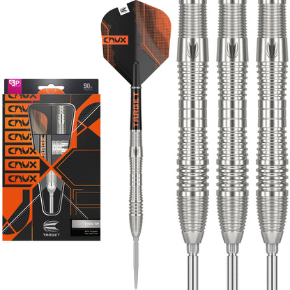 Target CRUX 03 - 90% Tungsten Darts - Swiss Point - 22g 24g 26g