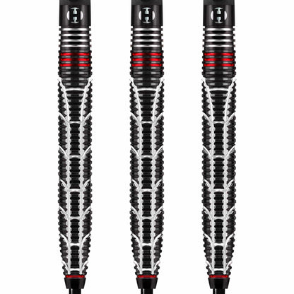 Harrows Atrax Darts - Steel Tip - 95% - Black Titanium