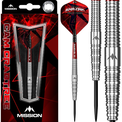 Mission Cam Crabtree Darts - Steel Tip - 95% - Natural (Bestillingsvare)