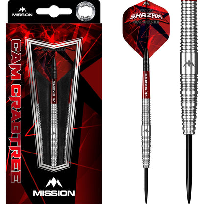 Mission Cam Crabtree Darts - Steel Tip - 95% - Natural (Bestillingsvare)