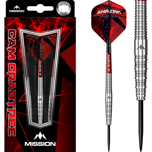 Mission Cam Crabtree Darts - Steel Tip - 95% - Natural (Bestillingsvare)