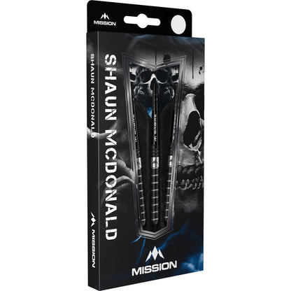 Mission Shaun McDonald Darts - Steel Tip - 95% - Black PVD