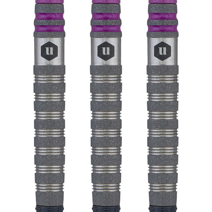 Unicorn Amethyst Darts - Soft Tip - Utech - Style 4 - Sandblasted