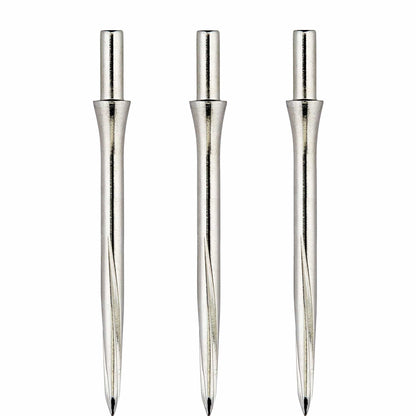 Unicorn Volute Dart Points - Steel Tip - Shouldered - Silver