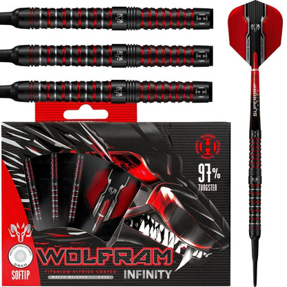 Harrows Wolfram Darts - Soft Tip Tungsten - Infinity